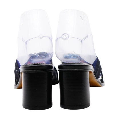 Black Casual Slide Sandals