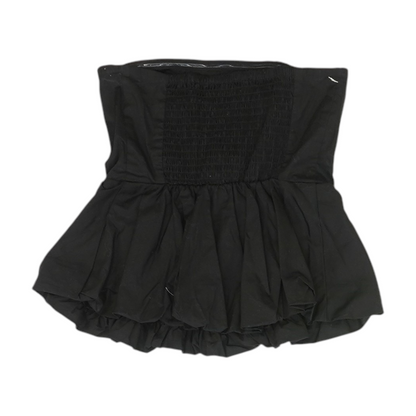 Black Cropped Blouse