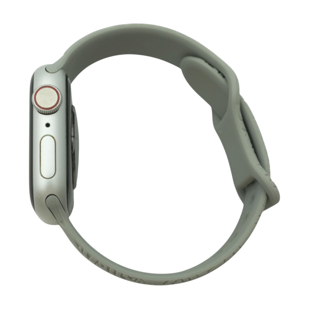 Apple 41mm Series 9 Silver Smartwatch Gray Band S/M – Image 3