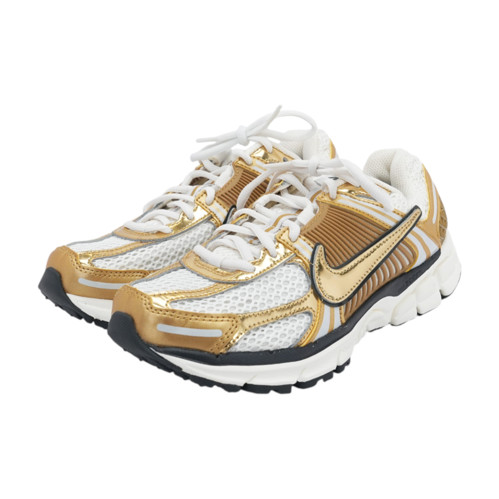 Zoom Vomero 5 Metallic Low-Top Athletic Shoes