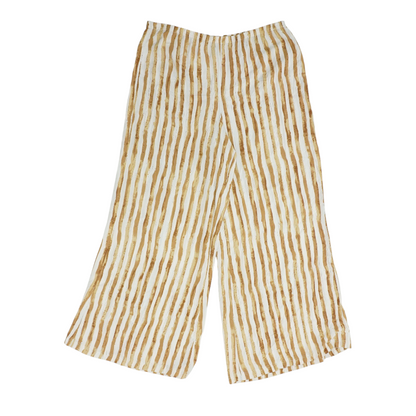 White Striped Pants