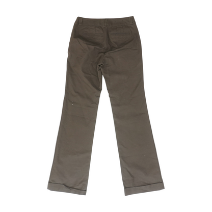 Brown Long Wide Leg Pants