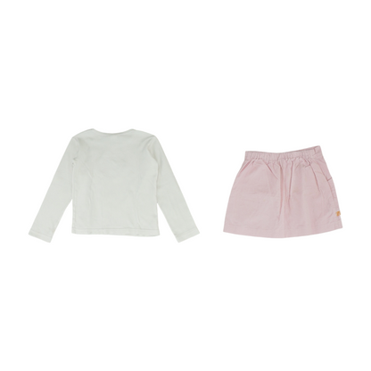 White Long Sleeve Set