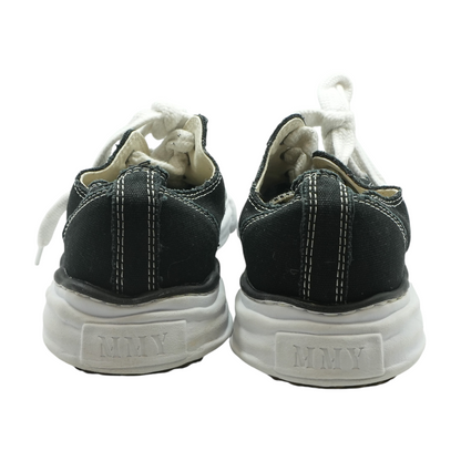 Black "PETERSON" OG Sole Canvas Low-top Sneaker
