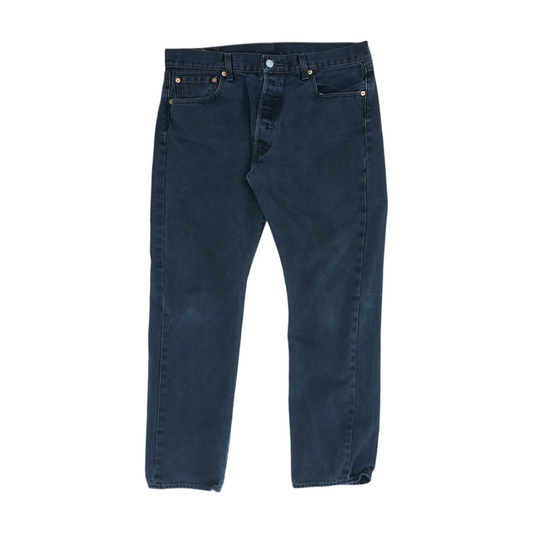 501 Black Straight Jeans