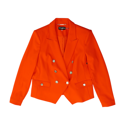 Red Solid Blazer