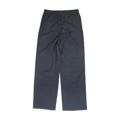 Navy Color Block Wide Leg Pants