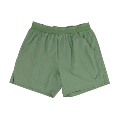 Green Active Shorts