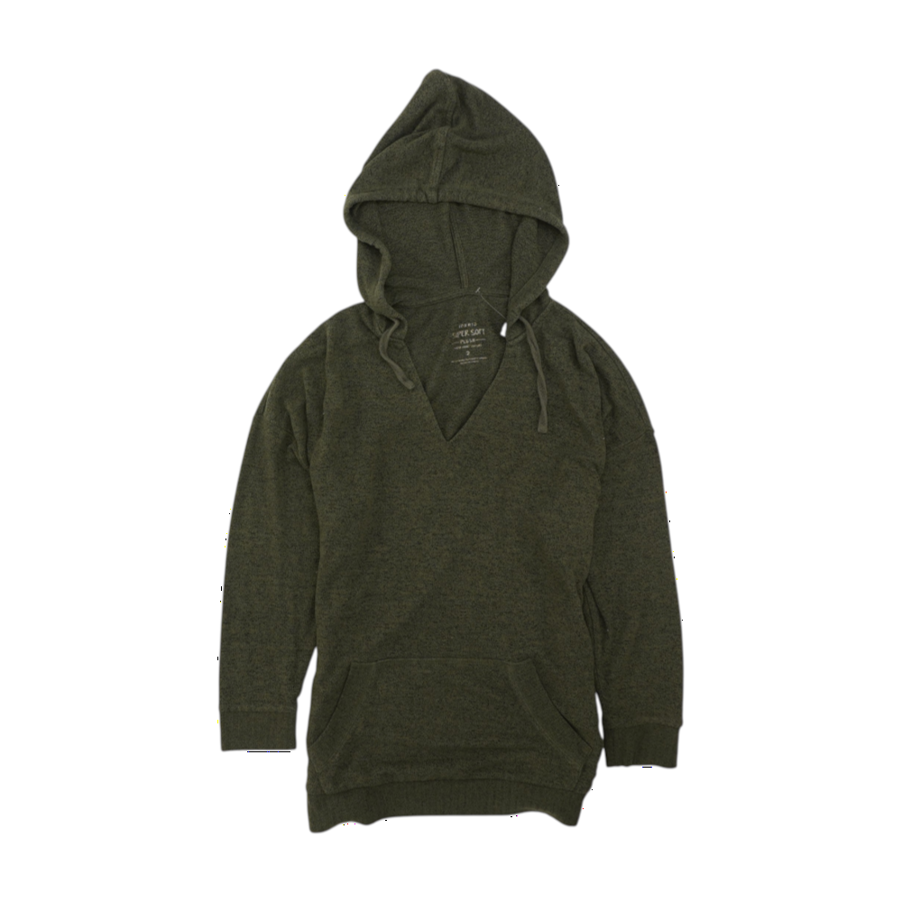 Green Plus Size Pullover Sweater