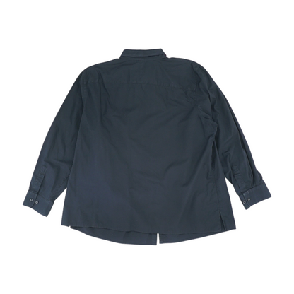 Black Plus Button Down
