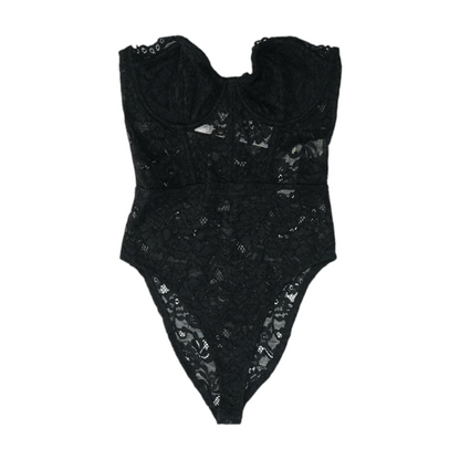 Black Floral Intimate Lingerie