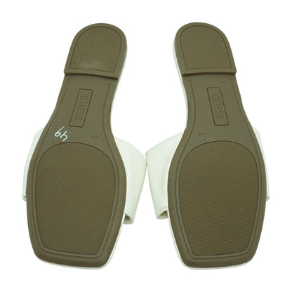 Ivory Flat Sandals