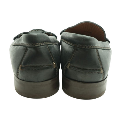 Black Leather Loafer Dress Shoes