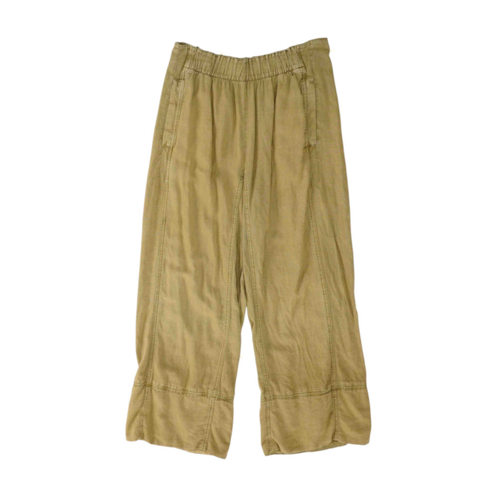 Tan Wide Leg Pants
