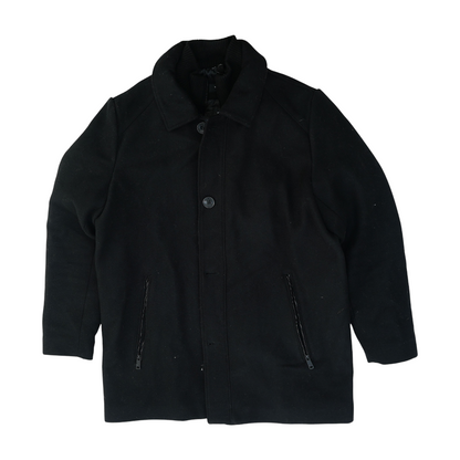 Black Solid Coat