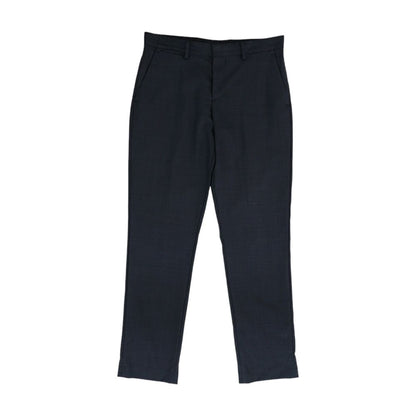 Charcoal Solid Dress Pants