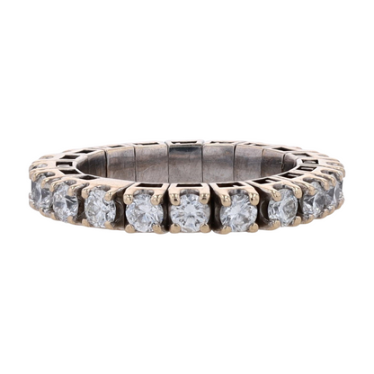5/8 ctw 18K White Gold Diamond Band Ring