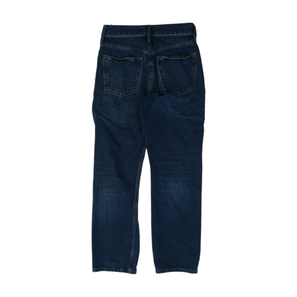 Navy Straight Jeans