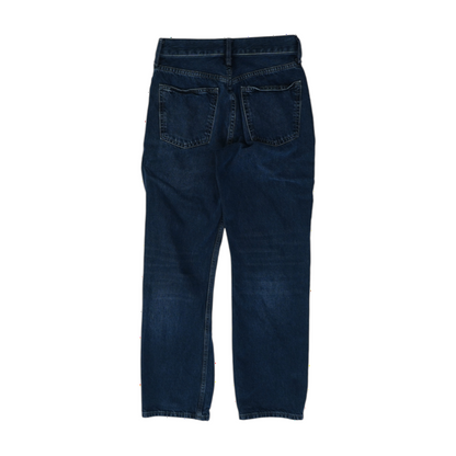 Navy Straight Jeans