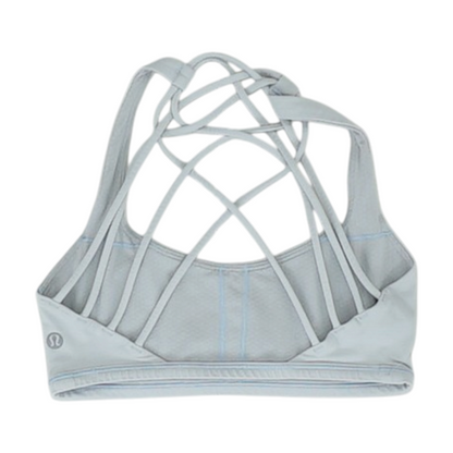 Gray Sports Bra