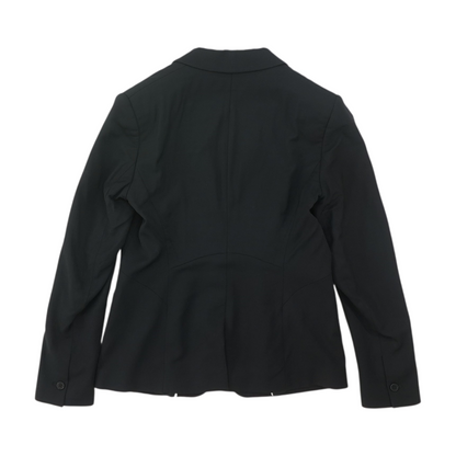 Black Solid Blazer