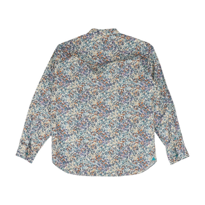 Multi Floral Long Sleeve Button Down