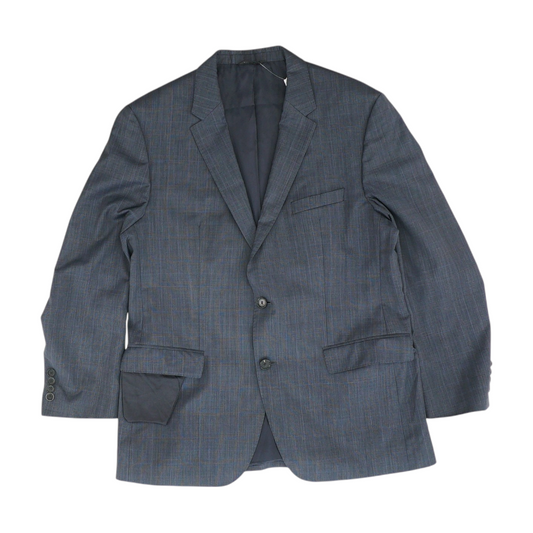 Navy Plaid Sport Coat