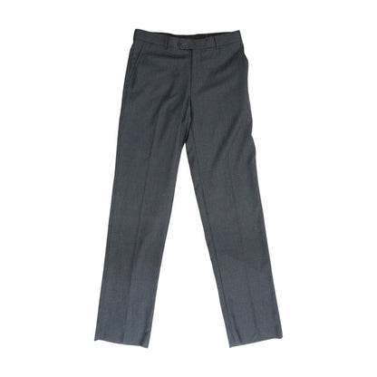 Charcoal Striped Dress Pants