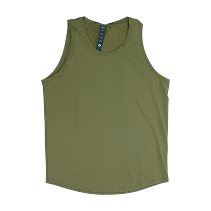 Olive Solid Active T-Shirt