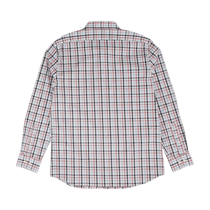 Multi Check Long Sleeve Button Down