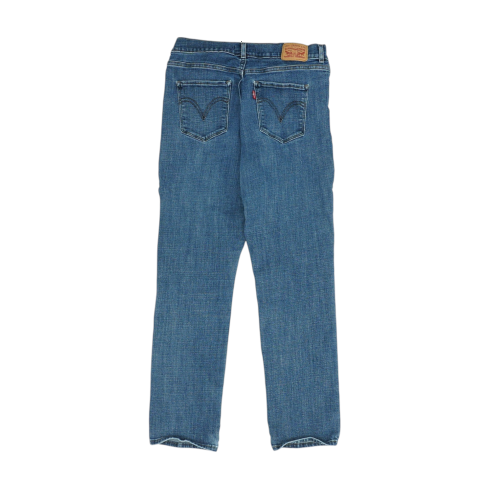 Levi's Blue Straight Jeans – Image 2
