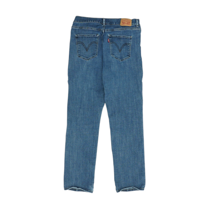 Levi's Blue Straight Jeans – Image 2