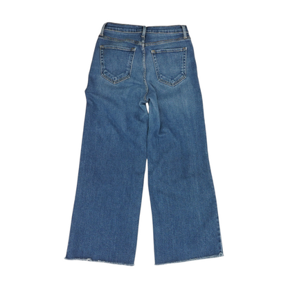 Blue Wide Leg Jeans