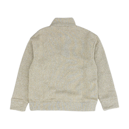 Beige 1/4 Zip Sweater