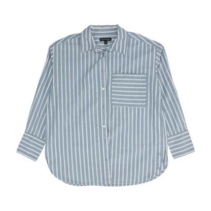 Blue Striped Button Down