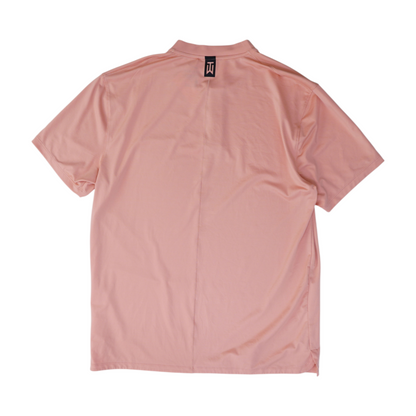 Pink Solid Henley T-Shirt