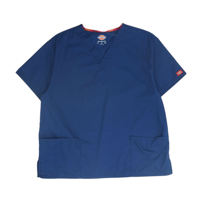 Navy Scrub Top