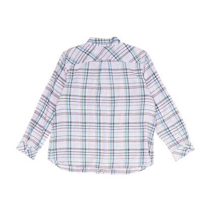 Pink Plaid Button Down