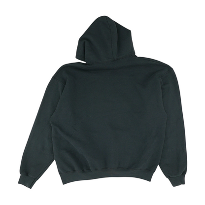 Black Solid Hoodie Pullover