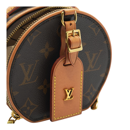 Mini Boite Chapeau in Monogram Canvas Bag