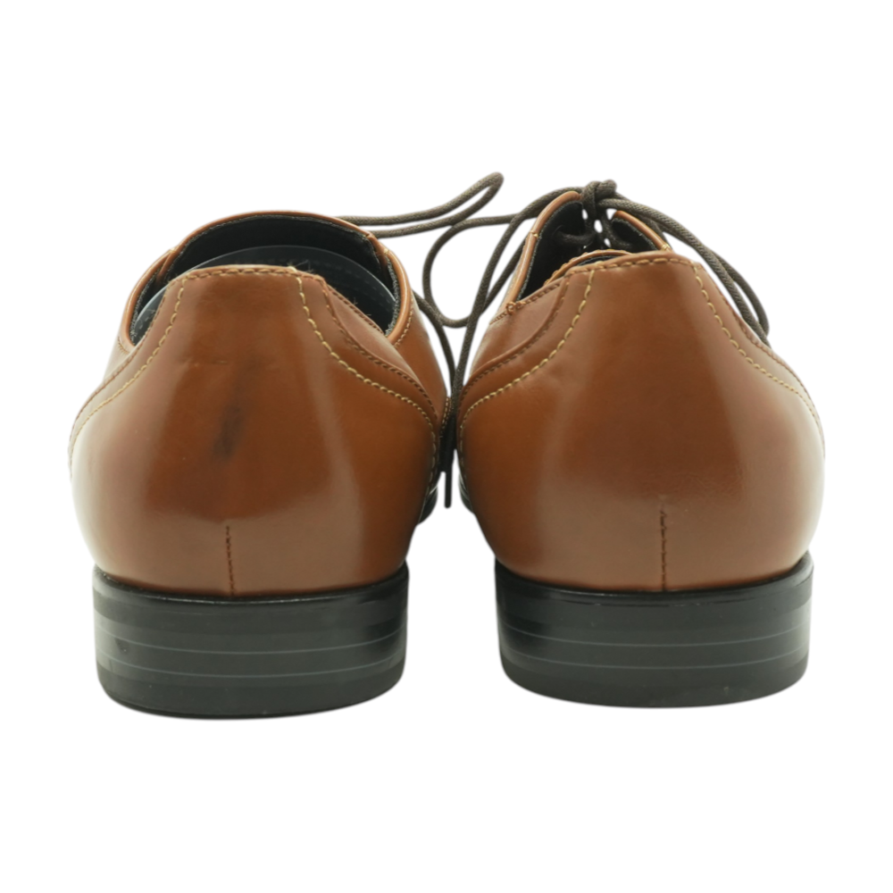 Brown Lace-Up Dress Shoes