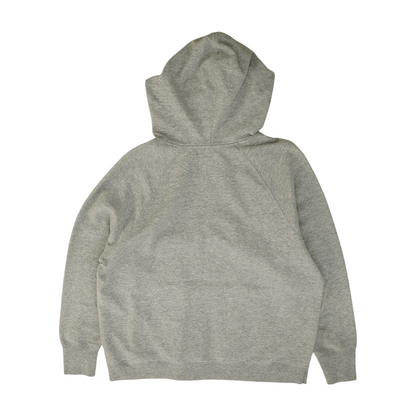 Gray Plus Solid Hoodie Pullover