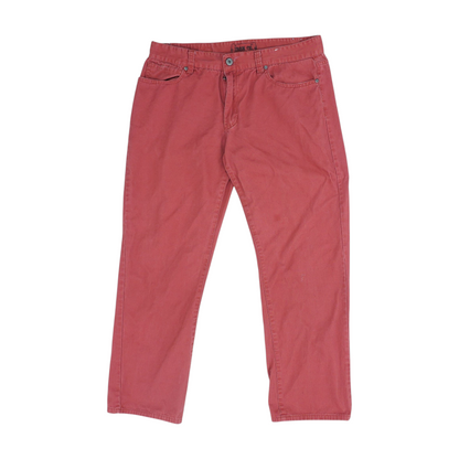 Red Regular Jeans