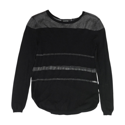 Black Striped Blouse