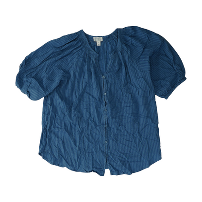 Blue Striped Blouse