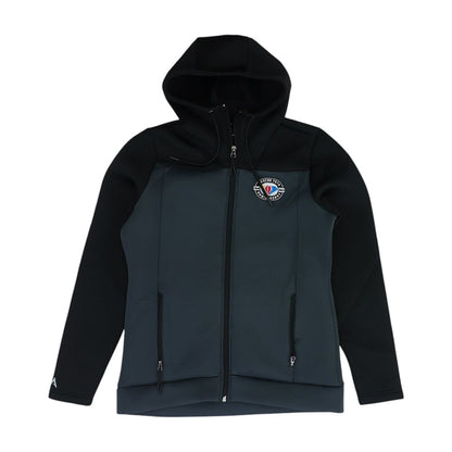 Gray Color Block Jacket