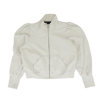 Beige Solid Jacket