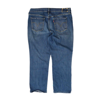 505 Blue Straight Jeans