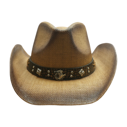 Beige Western Hat