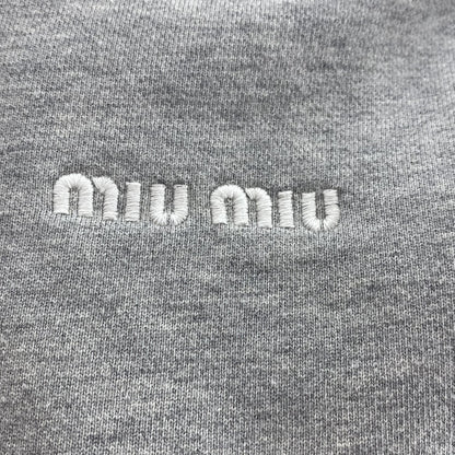 Gray 2025 Crop Full Zip Hoodie